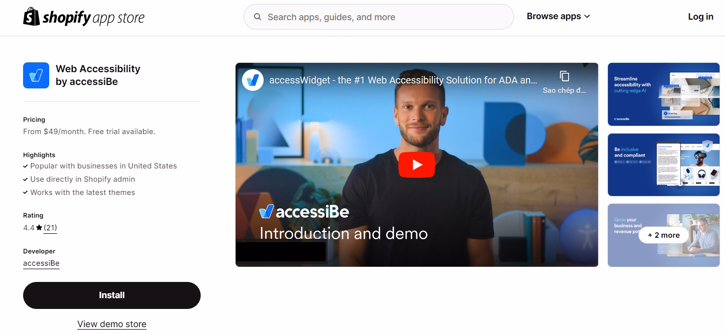 Web Accessibility by accessiBe
